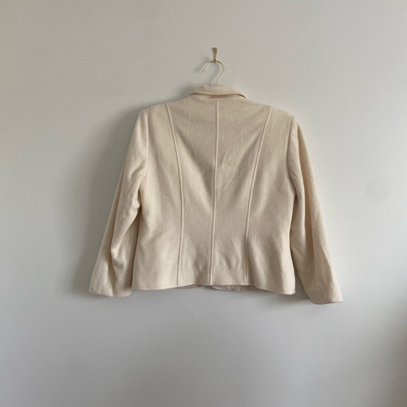 Louben Cashmere Blend Boxy Blazer - Picture 2 of 8